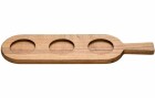 Leonardo Servierplatte Matera Braun, Material: Holz, Bewusste