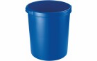 HAN Papierkorb Klassik 30 Liter, Blau, Fassungsvermögen: 30 l