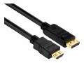 PureInstall, Adapterkabel DP/HDMI, 3.00m vergoldete Stecker