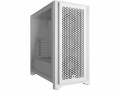 Corsair PC-Gehäuse iCUE 4000D RGB Airflow Weiss, Unterstützte