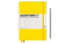Leuchtturm Notizbuch Medium A5, Blanko, 2-teilig, Zitrone, Produkttyp
