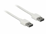 DeLock USB2.0 Easy Kabel, A-A, 3m, Weiss Typ: