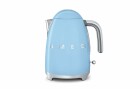 SMEG Wasserkocher 50'S RETRO STYLE 1.7 l, Hellblau, Detailfarbe