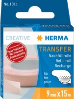 HERMA     HERMA Transfer-Klebeband 15m 1011 permanent, Kein