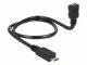Bild 1 DeLock USB-OTG-Kabel ShapeCable Micro-USB B - Micro-USB B 0.5