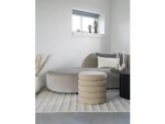 House Nordic Pouf Brooklyn 44 x 44 cm, Beige, Eigenschaften