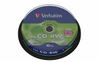 Verbatim CD-RW 0.7 GB, Spindel (10 Stück), Medientyp: CD-RW