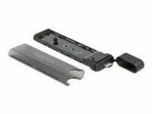 DeLock Externes Gehäuse USB-C, NVME&SATA M.2, bootfähig, 10Gbps