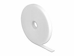 DeLock Klettband 10m x 13mm Weiss, Breite