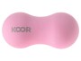 KOOR Faszientraining Doppelball Rosa, Farbe: Rosa, Sportart