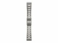 GARMIN Armband Fenix 6X 26 mm QuickFit, Farbe: Silber
