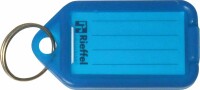 RIEFFEL SWITZERLAND Schlüsseletiketten 38x22mm KT1000SB1 blau 10 Stück