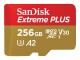 SanDisk Ext PLUS microSDXC 256GB+SD 200MB/s