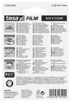 TESA Klebeband eco & clear 19mmx10m 570490000, Kein