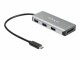 STARTECH .com Hub USB-C a 3 porte con lettore per