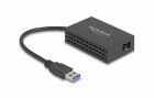 DeLock Netzwerk-Adapter USB-A ? SFP 1Gbps Schwarz