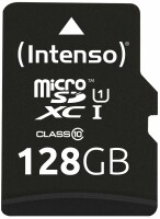 Intenso Micro SDXC Card PREMIUM 128GB 3423491 with adapter