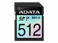 ADATA SDXC-Karte Premier Extreme 512 GB, Speicherkartentyp