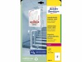 Avery Zweckform Antimikrobielle-Etiketten 210 x 148 mm, 10 Blatt, Weiss