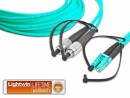 Lightwin LWL-Patchkabel FC-LC, Multimode, OM3, 1m, Datenanschluss