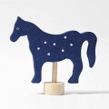 Grimm's 03537 Steckfigur blaues Pferd