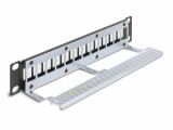 DeLock Patchpanel Keystone 12 Port 1 HE 10" Rack