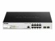 D-Link 10-PORT LAYER2 POE SMART MANAGD ME GIGABIT SWITCH