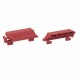 Bachmann locking red for IEC C13 (12 pices