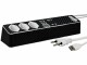 Steffen Tischsteckdosenleiste Desk Control Agent 3x USB 3x T13