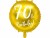 Bild 0 Partydeco Folienballon 70th Birthday Gold/Weiss, Packungsgrösse: 1