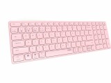 Rapoo Funk-Tastatur E9700M ultraslim Pink, Tastatur Typ