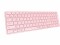Bild 0 Rapoo Funk-Tastatur E9700M ultraslim Pink, Tastatur Typ
