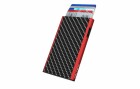 TRU VIRTU Card Case Click & Slide, carbon fibre black/red
