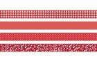 Heyda Washi Tape Colour Code Red Rot, Detailfarbe: Rot