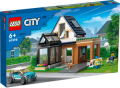 LEGO ® City Familienhaus mit Elektroauto 60398, Themenwelt: City