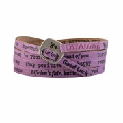 We Positive Armband Vintage - CICLAMINO