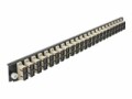 DeLock Verteilerplatte Frontblende 24 Port