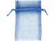 Creativ Company Organzabeutel Organza 7 x 10 cm Blau, 10