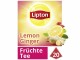 Lipton Teebeutel Lemon Ginger 20 Stück, Teesorte/Infusion
