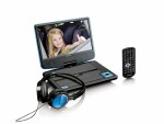 Lenco Portabler DVD Player DVP-910 Blau, Bildschirmdiagonale: 9