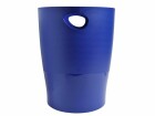 Exacompta Papierkorb Ecobin 15 l, Blau, Fassungsvermögen: 15 l