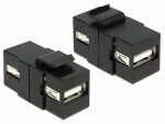 DeLock Delock Keystone Modul: USB2.0, Buchse-Buchse,