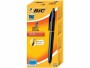 BIC Mehrfarbenkugelschreiber 4 Colours Pro Box 0.4 mm, 12