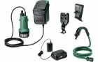 Bosch Akku-Gartenpumpe GardenPump 18 V-2000 Kit, 2.5 Ah