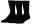 STANCE Socken Shelter Schwarz 3er-Pack, Grundfarbe: Schwarz, Detailfarbe: Schwarz, Sockenhöhe: Wadenhoch, Bewusste Zertifikate: Keine Zertifizierung, Grösse: 43 - 47