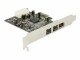 Bild 4 DeLock PCI-Express-Karte FireWire- 2x FW B + 1x FW