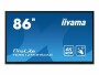 iiyama Monitor Prolite TE8612MIS-B2AG 85.6 ", Bildschirmdiagonale