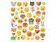 Creativ Company Motivsticker Emoji 1 Blatt, Motiv: Emoji