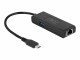 Bild 3 DeLock Netzwerk-Adapter 2.5 Gbps USB Typ-C, Schnittstellen: RJ-45