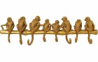 Kare Garderobenleiste Monkey 8 Haken, Gold, Produkttyp